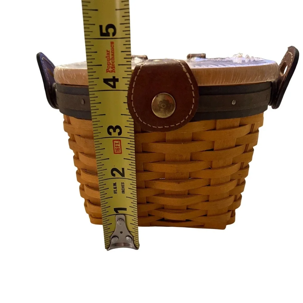 Longaberger 2000 Collector's Club Small Saddlebrook Basket‎ Purse (No Strap)